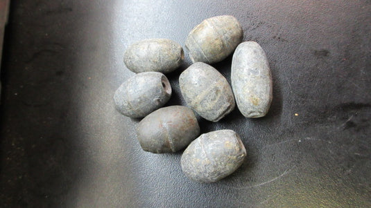 Used Fishing Weights - 7 Piece