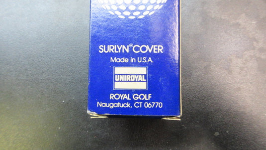Vintage Royal Master Uniroyal Golf Balls Set Of 3