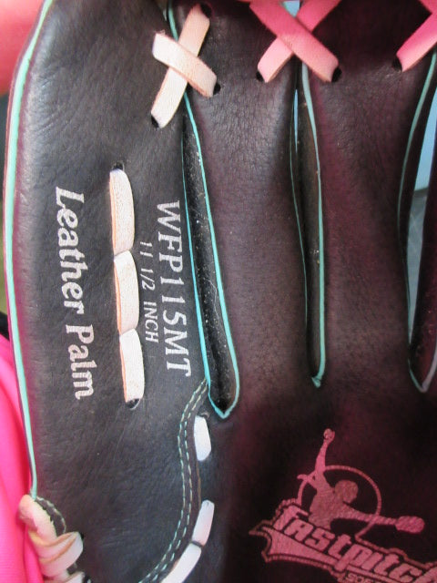 Load image into Gallery viewer, Used Rawlings Fastpitch 11.5" Leather Palm Glove - LHT
