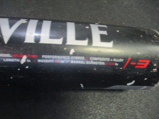 Used Louisville Slugger Select 719 33" (-3) BBCOR Bat - chips