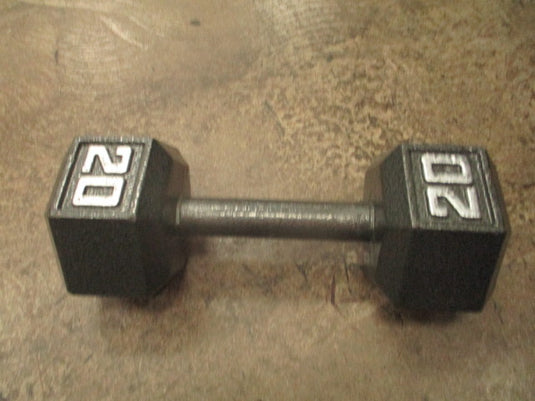 Used 20lb Cast Iron Dumbbell