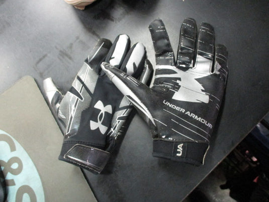 Used Under Armour 99% Youth Xl Football Receivers Gloves