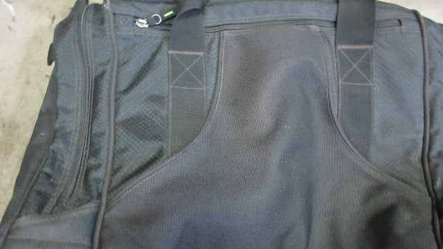 Load image into Gallery viewer, Used Callaway Golf Small Duffle Bag - missing strap hoop &amp; discoloration on back
