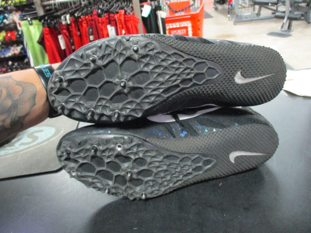 Load image into Gallery viewer, Used Nike Zoom Rival S 9 Indigo Size 9.5 Track &amp; Field Spikes
