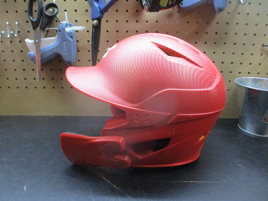 Used Under Armour Converge Batting Helmet W/ Jaw Guard - 6 1/2 - 7 1/2