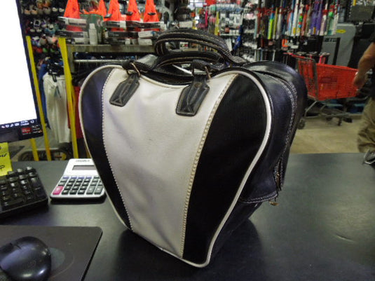 Vintage Leather Bowling Ball Bag