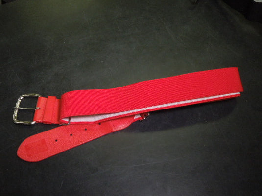 Used ALLSTAR Red Adult Baseball Belt