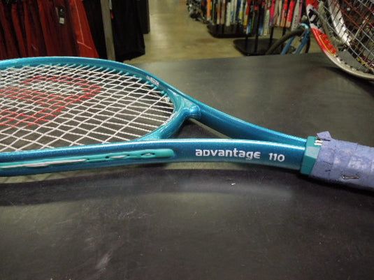 Used Wilson Advantage 110 High Beam Series Tennis Racket with Sleeve