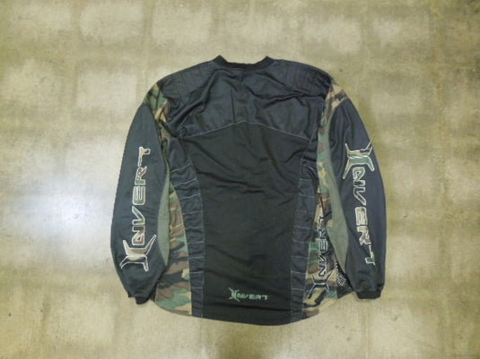 Used Invert by Empire Padded Camo Paintball Jersey Size XXLarge