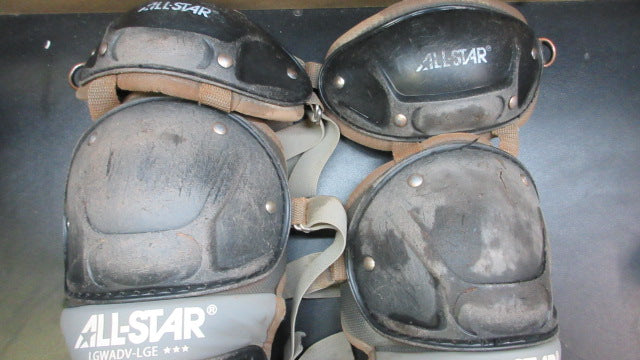 Load image into Gallery viewer, Used All-Star Catchers Shin Guards - Adult
