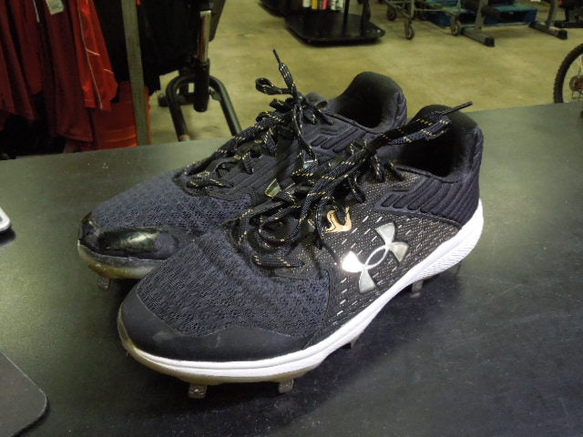Load image into Gallery viewer, Used Under Armour Men's Yard MT Metal Baseball Cleats Size 12.5
