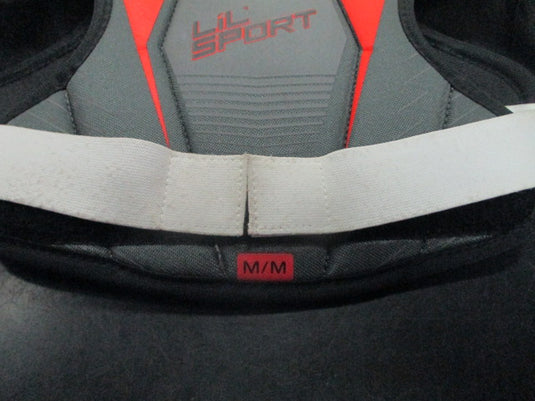 Used Bauer Lil Sport Hockey Shoulder Pads Size Youth Medium