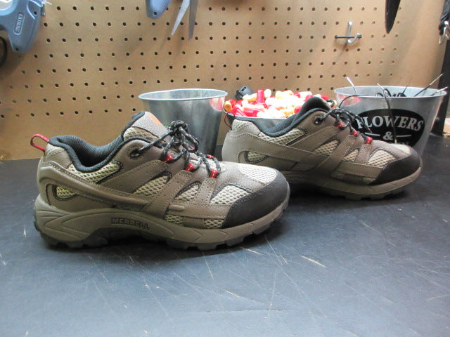 Load image into Gallery viewer, Used Merrell Kid's Moab 2 Low Lace Waterproof Sneaker - Size 6.5
