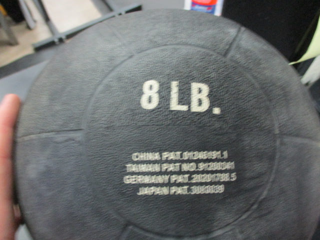 Load image into Gallery viewer, Usd Gaiam 8 Lb Medicine Ball W/ Handles - IS CRACKED AS IS
