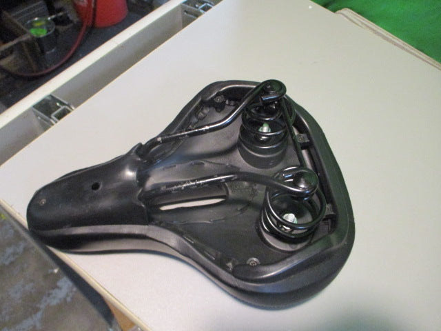 Load image into Gallery viewer, Used Black Comfort Bike Saddle/Seat
