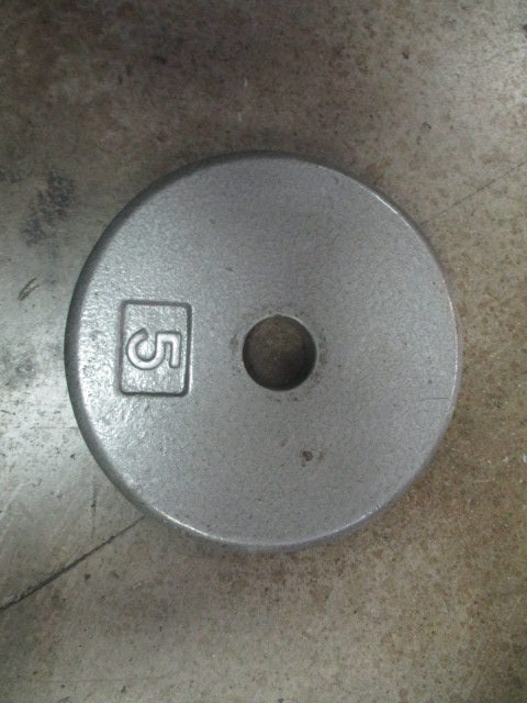 Used 5LB Cast Iron standard Plate