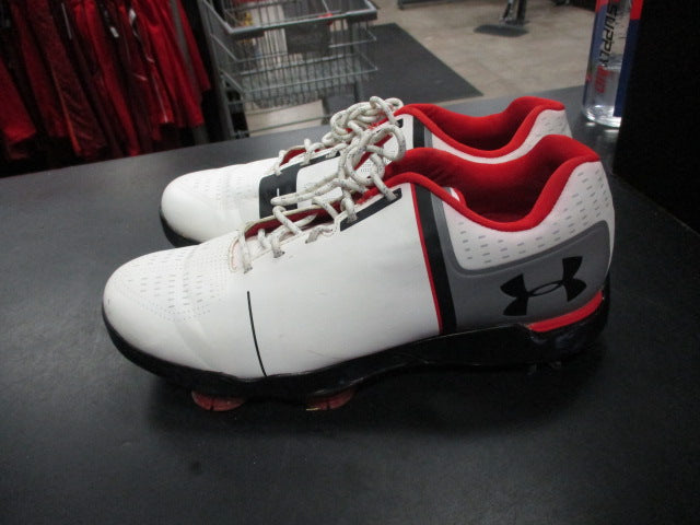 Load image into Gallery viewer, Used Under Armour Size Youth 4.5 Golf Shoes
