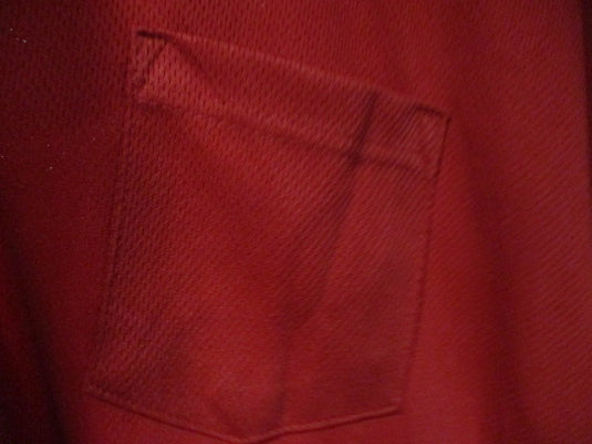 Used Champro Red Umpire Polo Shirt Size XL