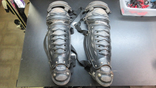 Used Diamond Catchers Shin Guards 13