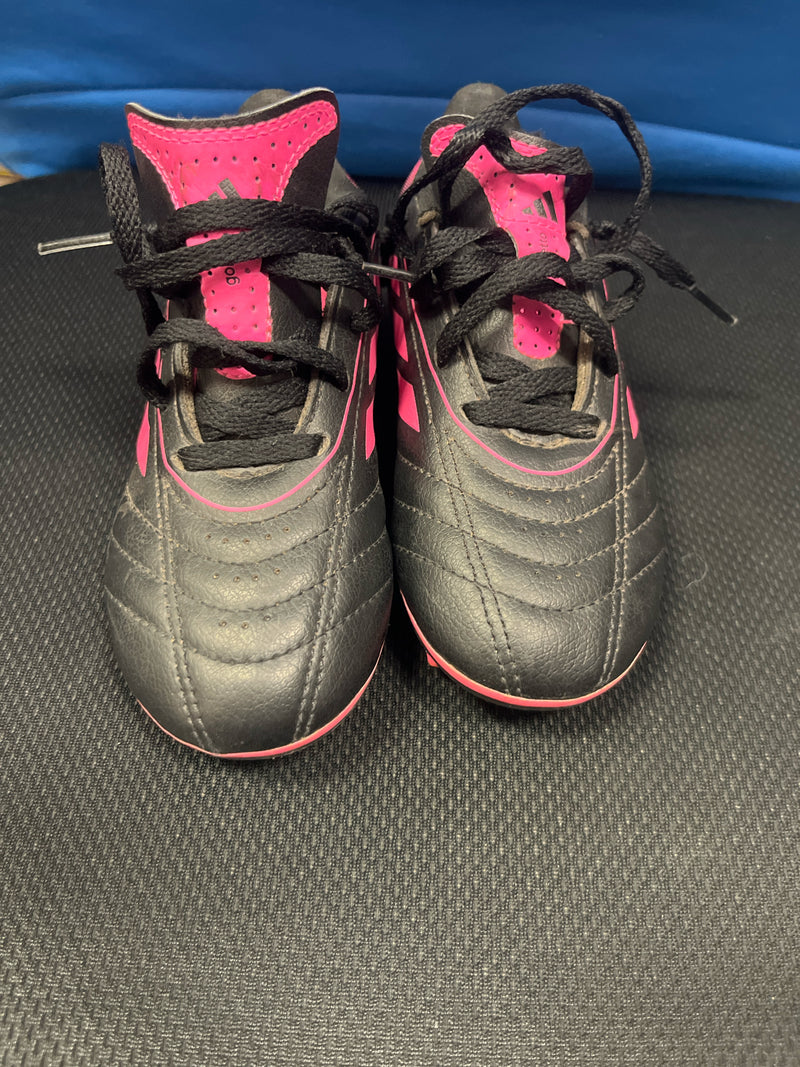 Load image into Gallery viewer, Used Adidasgoletto Pink Size 11K Soccer Cleat
