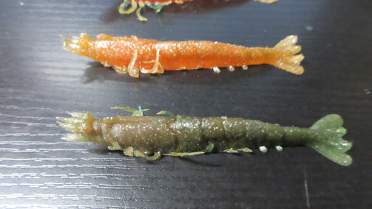 Used Shrimp Baits - 4 Shrimp