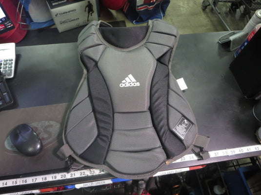 Used Adidas Captains Series Catcher Chest Protector Chest Cert Size Medium