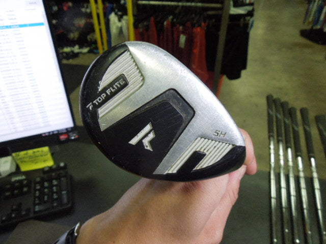 Load image into Gallery viewer, Used Top Flite XL Tri Matrix RH 7 pc. Jr Golf Set 3w 5h 6-9i Wedge
