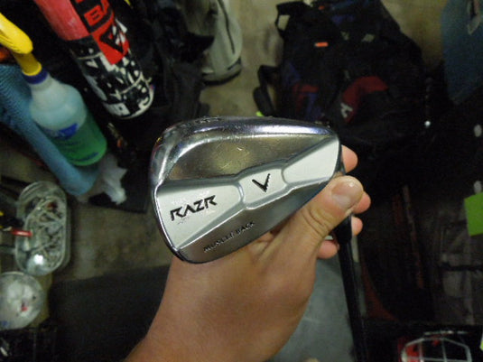 Used Callaway Razr X Muscleback 5pc Right Hand Iron Set 6-9 I and P Wedge