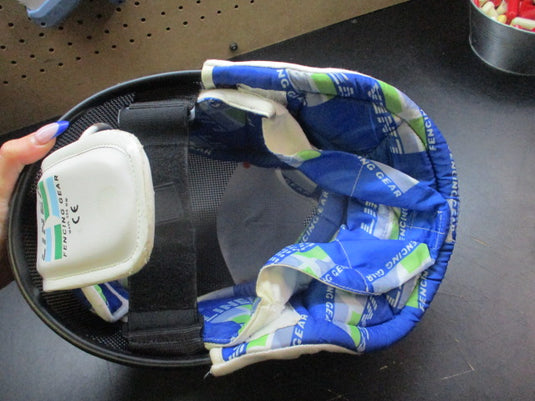 Used Linea Fencing Epee Mask W/ Removable Lining - Size Medium