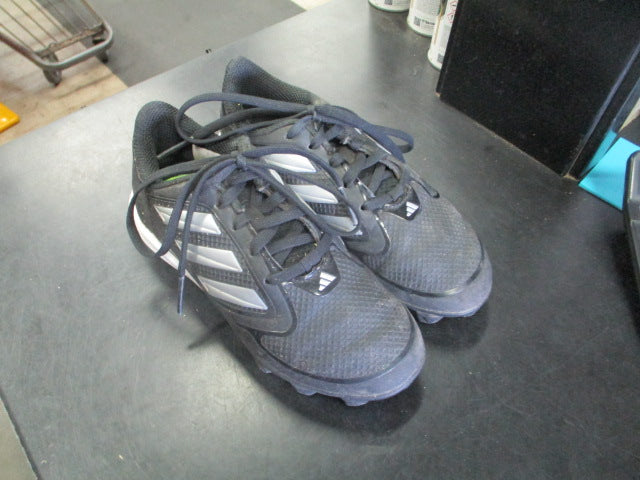 Load image into Gallery viewer, Used Adidas Pure hustle cleats in black size 1
