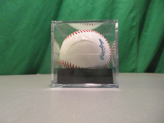 Nolan Ryan Autographed Official Baseball with Case