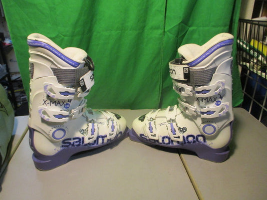 Used Salomon X-Max 110 Womens Size 7.5 Downhill Ski Boots