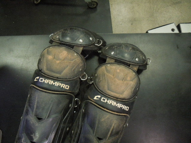 Load image into Gallery viewer, Used Champro Helmax 2.0 Youth Catchers Shin Guards

