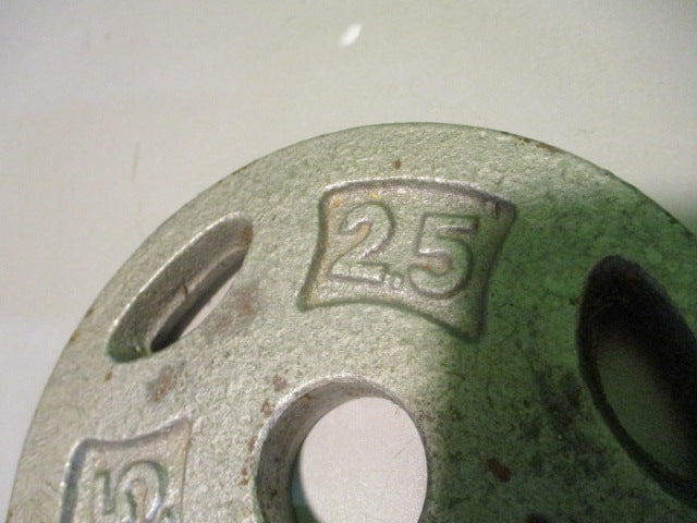 Load image into Gallery viewer, Used Standard 2.5LB Weight Plate
