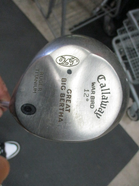 Used Callaway Great Big Bertha War Bird 12 Deg Driver - RH