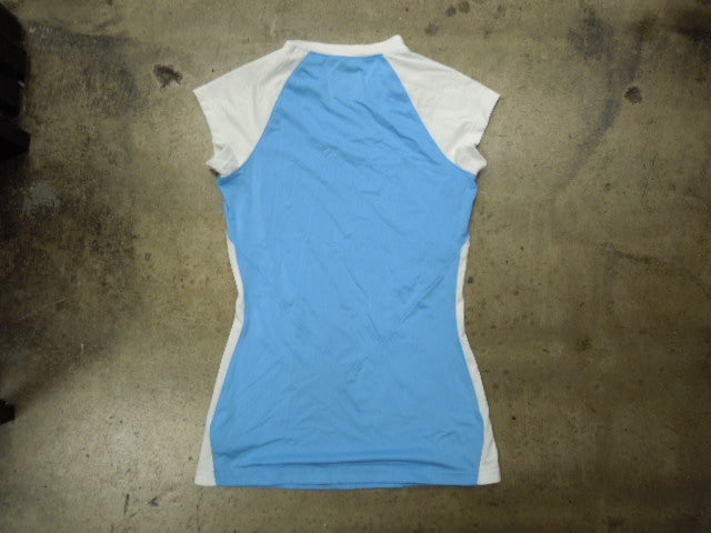Load image into Gallery viewer, Under Armour Womens Cap Sleeve Volleyball Jersey Heatgear Fitted Size XS
