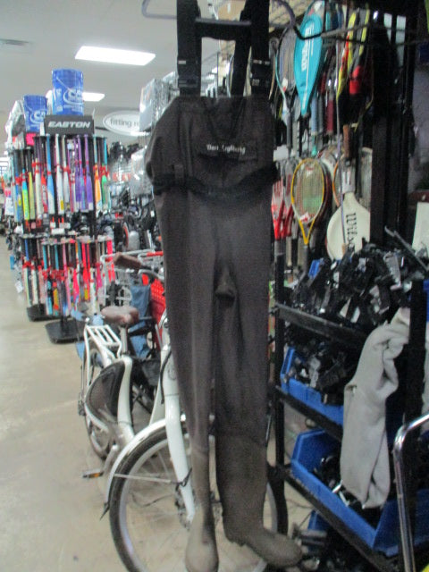 Used Dark Lightning Chest Waders Breathable Basic - Adult