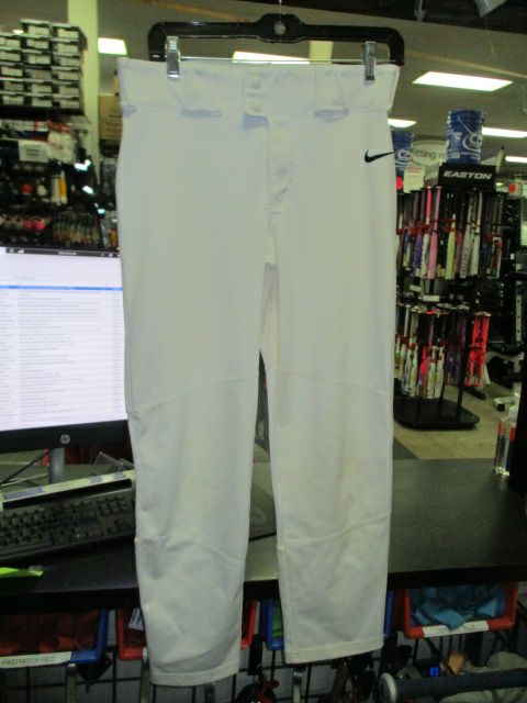 Used Nike Open Bottom Pants Size XL in White