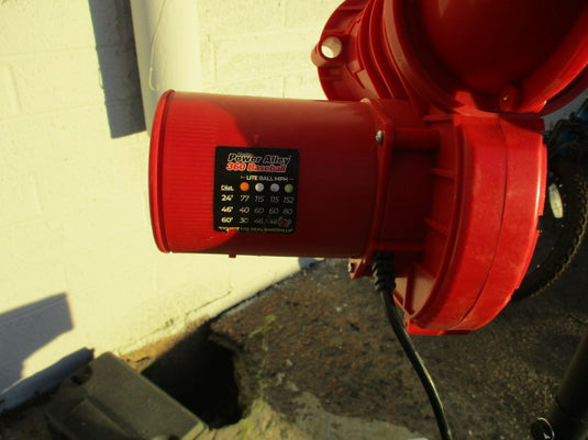 Used Power Alley 360 Baseball Pitching Machine