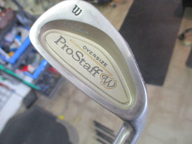 Load image into Gallery viewer, Used Wilson Oversize Prostaff Ladies Set RH Graphite 4-PW 1,3,5,7 Woods
