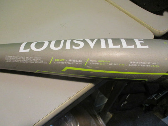 Used Louisville Slugger Omaha (-10) 27" USA Baseball Bat