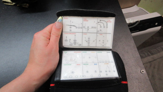 Used Football Wrist Playbook