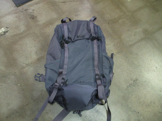 Used REI Trail 40 Backpack Features Waist Support for Long Distance Carry