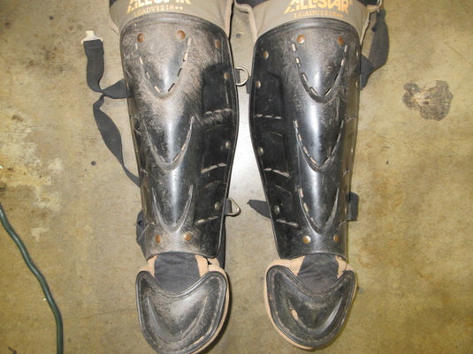 Used All-Star Catchers Shin Guards - 9-12