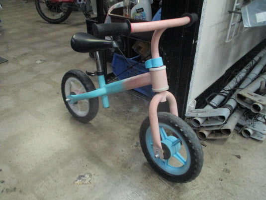Used Blue/Pink Kids Balance Bike