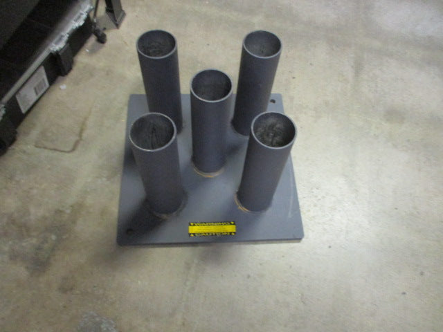 Load image into Gallery viewer, Used 5 Olympic Bar Storage Rack Stand

