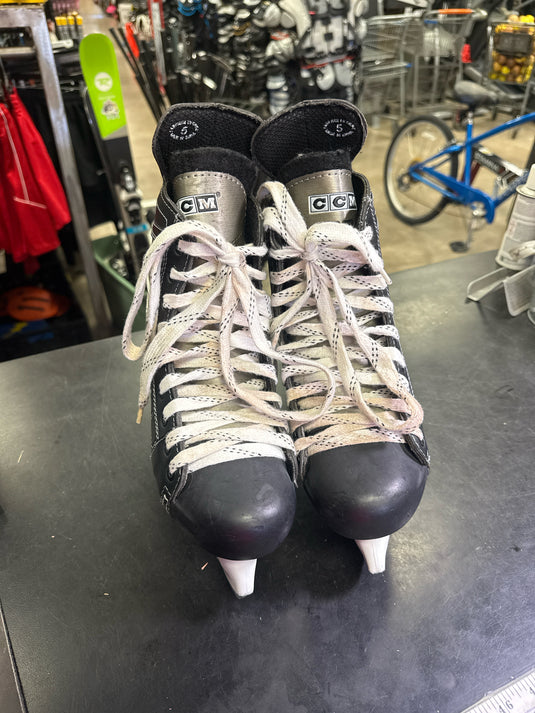 Used CCM 92 NHL Ice Hockey Skates Size 5