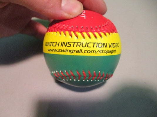 Used Swingrail Stoplight Launch Angle Baseball Training Ball