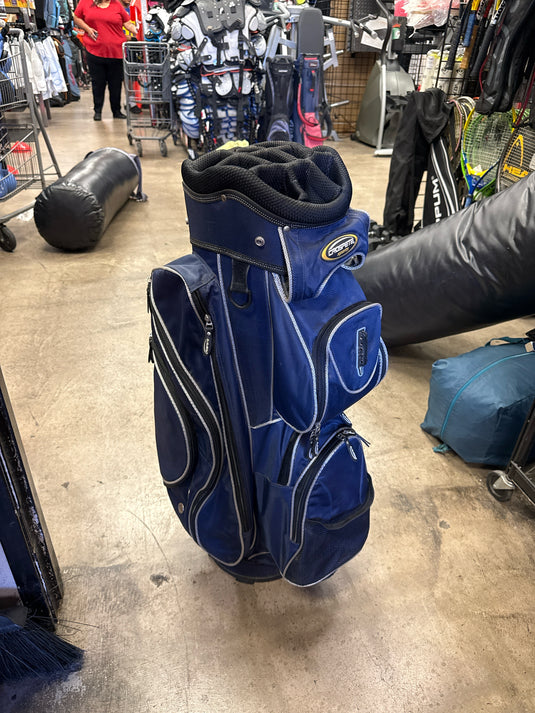 Used Crospete Sports 14 Way Divided Golf Cart Bag