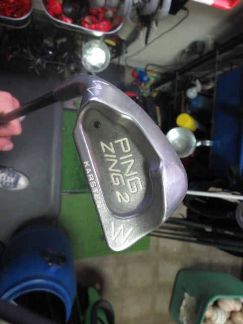 Load image into Gallery viewer, Used PING Zing 2 Black Dot 7pc Left Hand Iron Set 3-9i and W (No 7 Iron)
